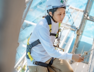 施工中画像：原萌香