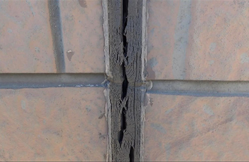 コーキング劣化の画像