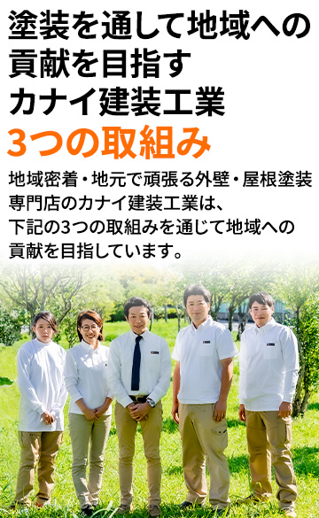 塗装を通じて地域への貢献を目指すプロタイムズ渋川店3つの取組み