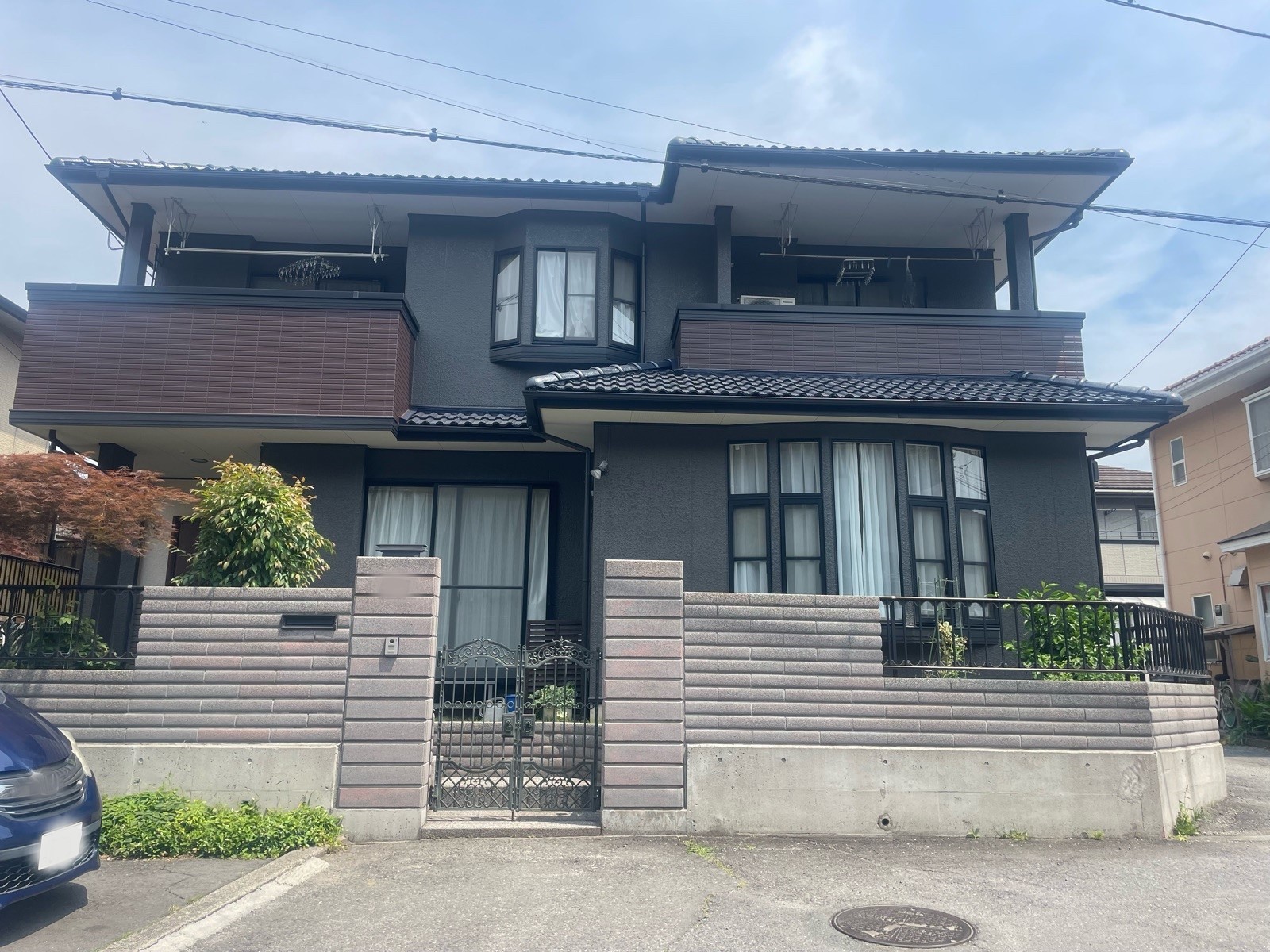 渋川市石原　超低汚染遮熱フッ素塗装